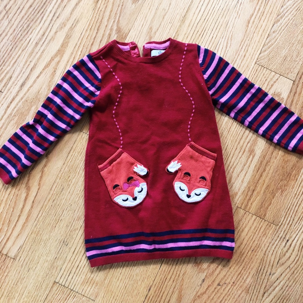 Toddler Girls Sweater Dress • Boutique 1.5-2 years